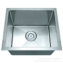 厂家直销不锈钢RHS1815圆角手工盆高品质厨房手工水槽