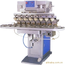 八色运输带移印机，四色转盘移印机，移印机，丝印机