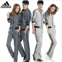 男士运动套装男运动服套装男秋女款春秋装情侣套装开衫休闲卫衣