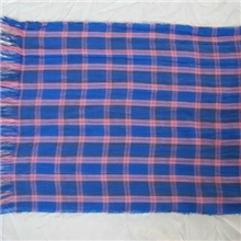 小条纹涤纱长巾