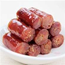 蜜汁xo酱烤香肠腊肠批发即食真空装淘宝热卖零食200克