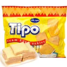 正品可授权越南tipo面包干白巧克力面包干/饼干15包/箱