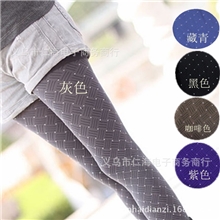 2013新打底裤女新款秋冬显瘦格子点点保暖裤加厚义乌打底裤