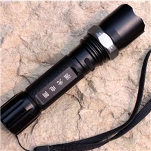 CREEQ5旋转变焦手电强光手电筒变焦手电筒手电筒强光充电