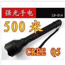 小额批发防爆强光手电筒CREEXREQ5强光手电筒远射王攻击头