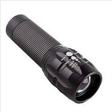 变焦伸缩强光手电话led手电筒自行车手电户外野营灯手电