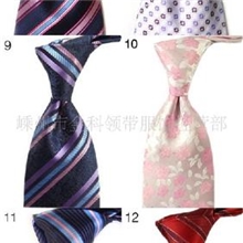 供应新款领带涤丝提花领带，1200针领带，厂方直销