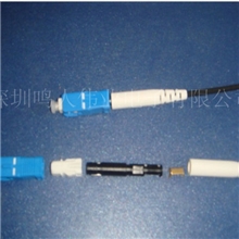 大量供应皮线光缆SC连接器散件,冷接子,SC快速连接器