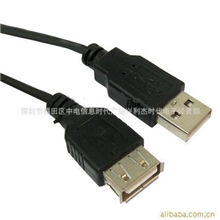 高品质1.5米USB延长线公对母AMtoAF延长线黑色
