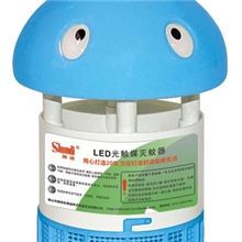 2013新款上市顺迪牌LED光触媒风吸灭蚊器乖乖兔捕蚊器