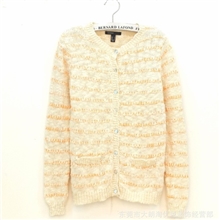 已卖完装新款芒果mango原单开衫女式针织衫毛衣简约毛衣开衫