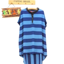 2013春装新款欧美品牌外贸原单大码蝙蝠无袖不规则女式针织衫