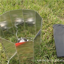 户外防风板野营炉防风板防风板铝合金防风板野营防风板