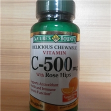 正品特价自然之宝水果提取物咀嚼片维生素C30片保健食品