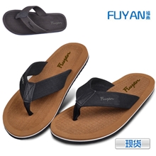 库存经典贝克汉母浴室沙滩拖鞋人字拖防滑男士橡胶底拖鞋批发