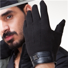 热销爆款2013新款男士商务休闲布艺iphone/ipad触摸屏手套批发