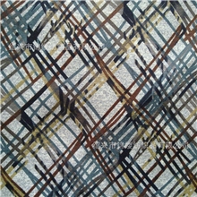 针织面料-全涤粗针/花灰绒印花