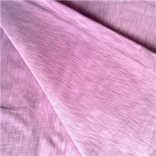 供应针织面料-人棉竹节