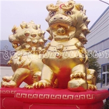 【直销】供应3米金狮子气模庆典气模庆典充气模型气模厂家