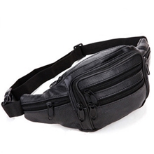 批发厂家直销品牌正品真皮牛皮腰包户外运动休闲包旅行包潮包爆款