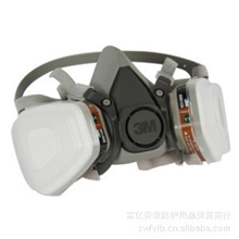 3M6200防毒喷漆口罩面具面罩多功能高效防毒口罩