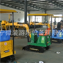 较新儿童游乐园设备全仿真游乐挖掘机工艺精湛质量可靠