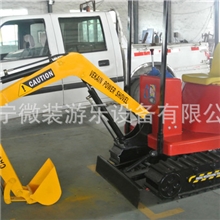 新型儿童乐园设备室外儿童游乐挖掘机全仿真儿童游乐设备