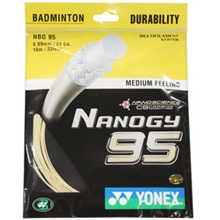 【专柜正品】Yonex/尤尼克斯NBG-95超耐磨超弹性比赛羽毛球线