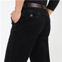 批发秋冬款男式休闲裤纯棉灯芯绒男裤条绒裤高档弹力加厚厂家直销