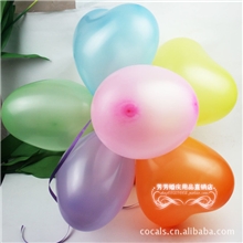 批发气球心型气球彩色混包现货批发婚庆气球100个倍数下单