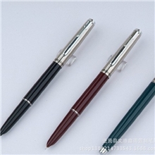 【厂家批发】促销冲钻英雄钢笔007经典金属财务特细钢笔