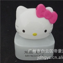 批发供应KT猫汽车香水座汽车香薰汽车饰品KT香水座