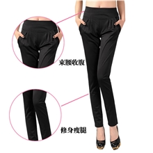 2013新款秋款韩版潮大码小脚休闲裤长裤显瘦针织哈伦裤女裤子时尚