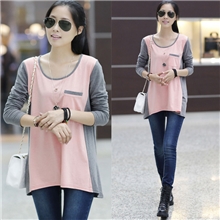 2013秋新款韩版厂家直销网店货源实体店批发棉T恤批发