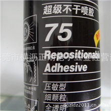 75喷胶粘性持续时间长喷罐设计，使用方便3M公司出品(图)