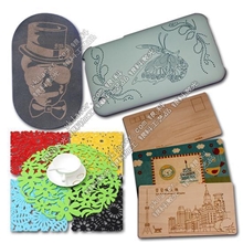 东莞激光雕刻加工纸木皮品激光加工镂空激光打标