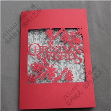 批发供应节日贺卡镂空加工订做庆典卡片/激光镂空纸贺卡