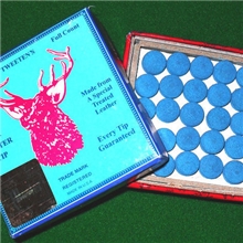 批发国产鹿牌枪头斯诺克花式杆头皮头枪头