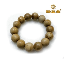 融艺堂高山马莱OK沉香佛珠手串16mm手链油线浓郁甜凉臻品包邮