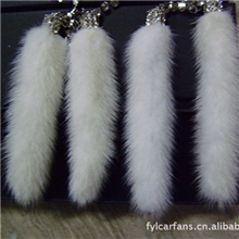 特价GARSONDAD貂毛挂件A钻后视镜大貂毛挂件