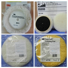 火爆批发3m羊毛球85099/自粘羊毛抛光轮短毛羊毛盘3寸76mm