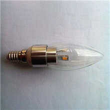 3W叉形LED蜡烛灯爪形LED蜡烛灯E14接口LED球泡灯3W