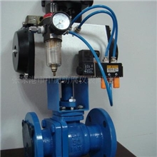 供应ZSHRF型气动衬氟塑O型球阀