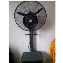 26寸离心式喷雾风扇遥控式离心喷雾风扇手推式加湿风机风机厂