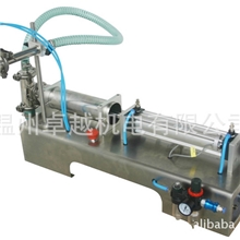 气动液体自吸灌装机半自动液体自吸灌装机卧式气动液体灌装机