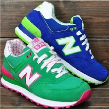 新款百伦NB574帆船夏日系列杨幂绿蓝男女鞋WL574YKG/YDB/CK/CB