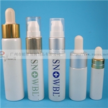 [定制供应]电镀绿色色5ml乳液瓶+喷头+外罩