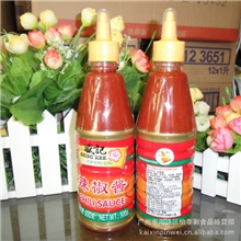 怡泰批发香港盛记辣椒酱711便利店专用500克1*12/件整件80元
