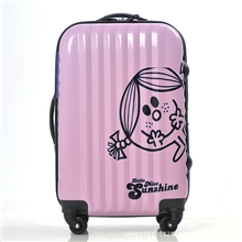可爱女孩粉紫色20寸登机箱28寸拉杆箱托运箱子女