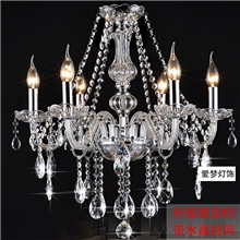 简约欧式K9水晶吊灯蜡烛水晶灯客厅餐厅卧室古镇厂家批发